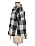 Polagram Checkered-gingham Gray Short Sleeve Button-Down Shirt Size S - photo 5