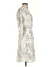 Habitual Animal Print Ivory Cocktail Dress Size XS (0) - photo 4