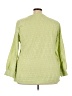 Unbranded Green 3/4 Sleeve Blouse Size 4X - photo 2