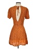Unbranded Orange Casual Dress Size S (estimated) - photo 2