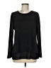 Adiva Black Long Sleeve Blouse Size M - photo 1