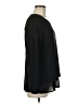 Adiva Black Long Sleeve Blouse Size M - photo 4
