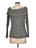 Just Fab Gray Pullover Sweater Size L - photo 2
