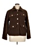 Unbranded 100% Polyester Tweed Brown Faux Fur Jacket Size XL - photo 1