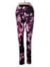Unbranded Print Purple Active Pants Size M (estimated) - photo 2