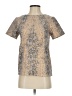 Topshop Tan Short Sleeve Blouse Size 2 - photo 1