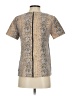 Topshop Tan Short Sleeve Blouse Size 2 - photo 2