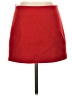 Zara 100% Polyester Solid Red Casual Skirt Size XS - photo 1