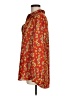 CAbi 100% Polyester Print Red Long Sleeve Blouse Size M - photo 5