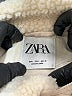 Zara 100% Polyester Ivory Jacket Size L - photo 6