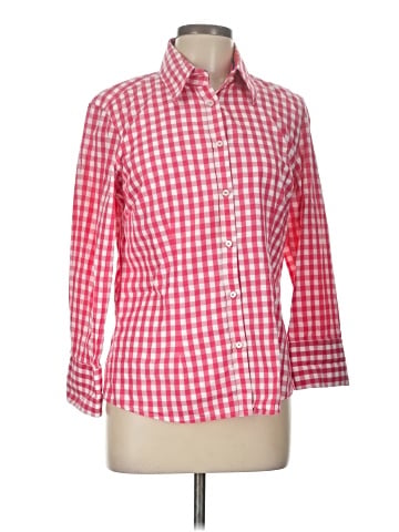 J. McLaughlin 3/4 Sleeve Button-Down Shirt (view 1)