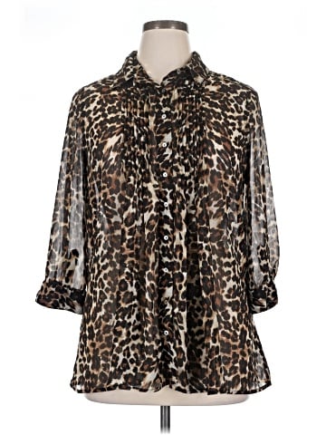 Fever 3/4 Sleeve Blouse (view 1)