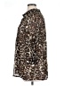 Fever 100% Polyester Animal Print Brown 3/4 Sleeve Blouse Size XL - photo 5