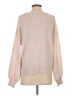 Ann Taylor LOFT Outlet 100% Acrylic Metallic Pink Pullover Sweater Size S - photo 2
