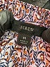 J.Crew 100% Polyester Pink Brown Long Sleeve Blouse Size M - photo 7