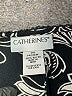 Catherines 100% Rayon Paisley Black Short Sleeve Blouse Size 0X - photo 7