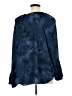Worthington 100% Polyester Blue Long Sleeve Blouse Size 1X - photo 2
