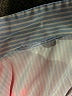 Unbranded 100% Polyester Stripes Blue Long Sleeve Blouse Size L - photo 7