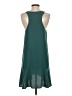 Leith 100% Polyester Solid Teal Casual Dress Size S - photo 2