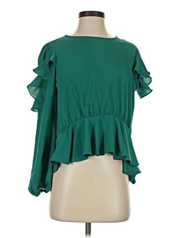 Secret Charm 3/4 Sleeve Blouse (view 1)