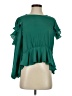Secret Charm Green 3/4 Sleeve Blouse Size S - photo 1