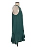Leith 100% Polyester Solid Teal Casual Dress Size S - photo 4