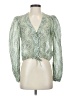 Le Superbe Green 3/4 Sleeve Blouse Size 4 - photo 1