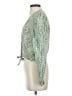 Le Superbe Green 3/4 Sleeve Blouse Size 4 - photo 5