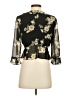 Bardot 100% Polyester Black 3/4 Sleeve Blouse Size 4 - photo 2