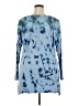 One World Blue 3/4 Sleeve Blouse Size 2X - photo 2