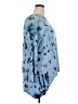 One World Blue 3/4 Sleeve Blouse Size 2X - photo 4