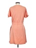 Unbranded Solid Orange Pink Casual Dress Size S - photo 2