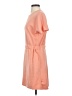 Unbranded Solid Orange Pink Casual Dress Size S - photo 5