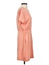 Unbranded Solid Orange Pink Casual Dress Size S - photo 4
