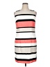Alyx Stripes White Casual Dress Size 16 - photo 1