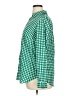 Ann Taylor Houndstooth Green 3/4 Sleeve Blouse Size XL - photo 5