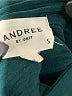Andree 100% Polyester Teal Long Sleeve Blouse Size S - photo 7
