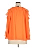 Kaari Blue 100% Polyester Orange Sleeveless Blouse Size XL - photo 2