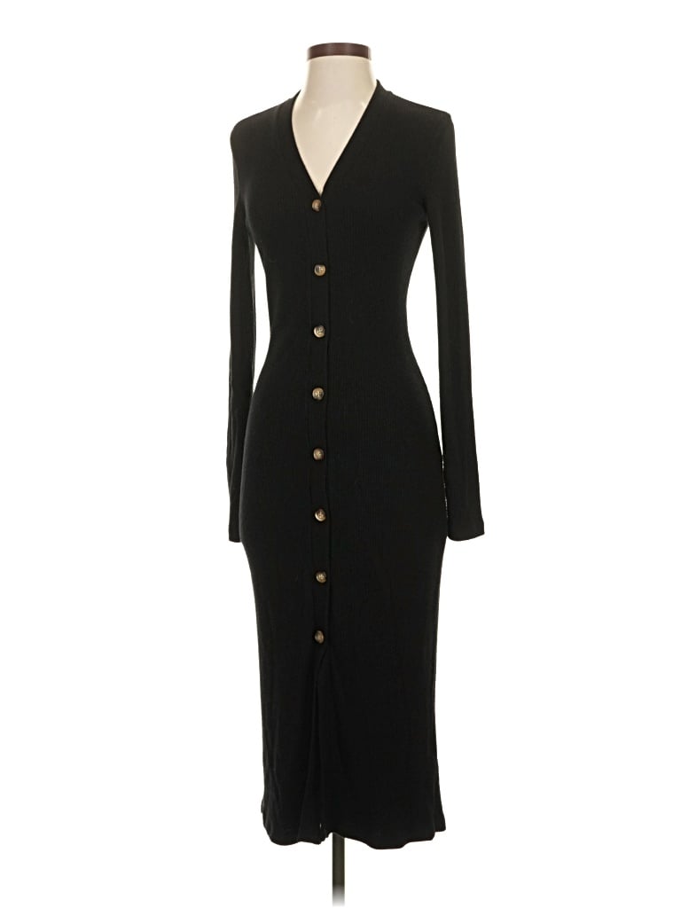 Pre-owned Faherty Casual Dress In Black