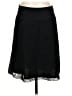 Ann Taylor 100% Polyester Solid Black Formal Skirt Size 2 - photo 1