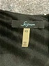 Soprano 100% Polyester Stripes Black Casual Dress Size XS - photo 7