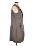 Unbranded 100% Polyester Gray Trenchcoat Size M - photo 4