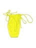 Assorted Brands Solid Yellow Swimsuit Bottoms Size S - photo 2
