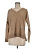 Knox Rose 100% Recycled Polyester Stars Tan Pullover Sweater Size M - photo 1