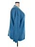 Shein Curve 100% Acrylic Blue Pullover Sweater Size 2X - photo 4