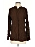 Reformation Brown Long Sleeve Blouse Size XS - photo 1