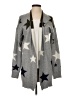 Hem & Thread Stars Gray Cardigan Size S - photo 1