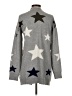 Hem & Thread Stars Gray Cardigan Size S - photo 2