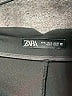 Zara Solid Black Dress Pants Size XL - photo 7