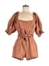 Marissa Webb Collective Solid Brown Romper Size 8 - photo 1